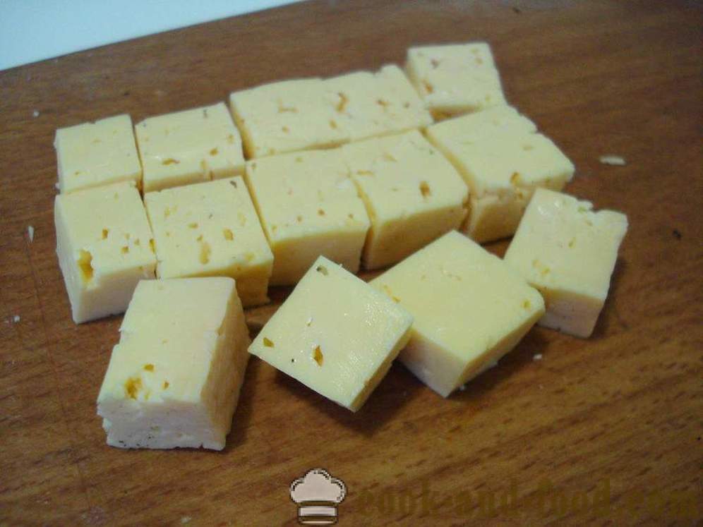 Kuracie rezne s tekvicou a plnené syrom v multivarki - ako variť kuracie kotlety v multivarki krok za krokom recept fotografiách