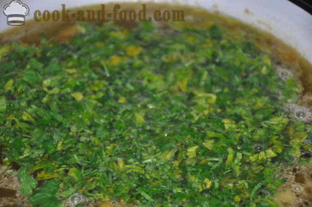 Vynikajúci hubová polievka s hubami - ako uvariť hubovú polievku s hubami, krok za krokom recept fotografiách