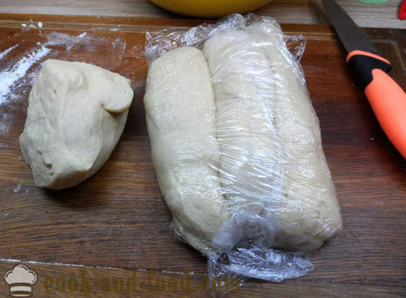 Echpochmak tatarák s mäsom a zemiaky - ako variť echpochmak krok za krokom recept fotografiách
