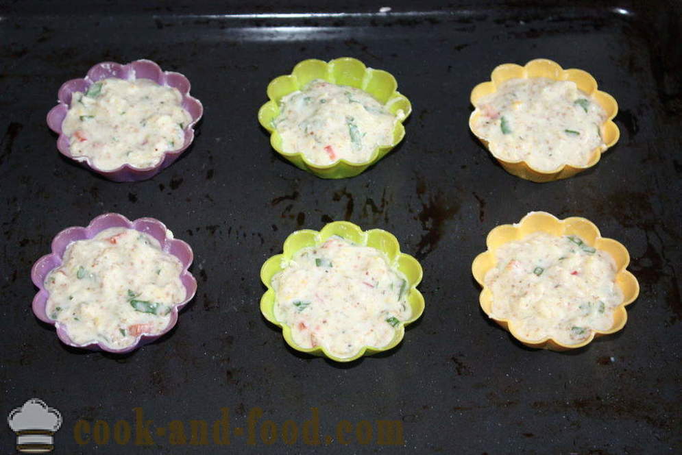 Muffiny cuketa so syrom v rúre - ako variť cuketa vdolky krok za krokom recept fotografiách