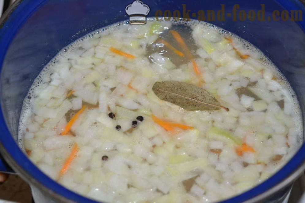 Delicious polievka zo šťuky v domácnosti - ako variť rybacia polievka zo šťuky, krok za krokom recept fotografiách