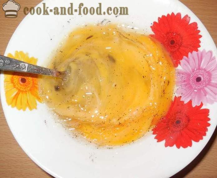 Pôvodné miešané vajíčka alebo paradajky v lahodnej paradajky s vajcami a syrom - ako variť miešané vajíčka krok za krokom recept fotografiách