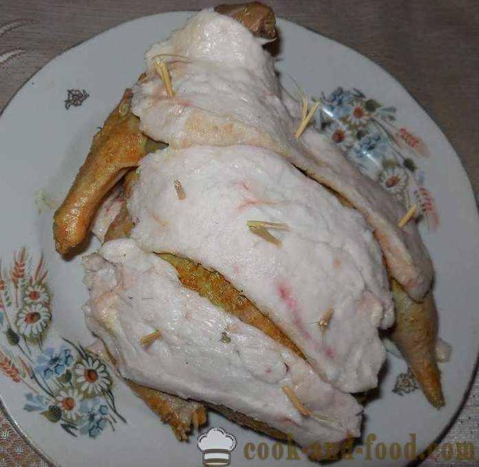 Wild Pheasant pečené v rúre - ako lahodný variť bažanta v domácnosti, recept s fotkou