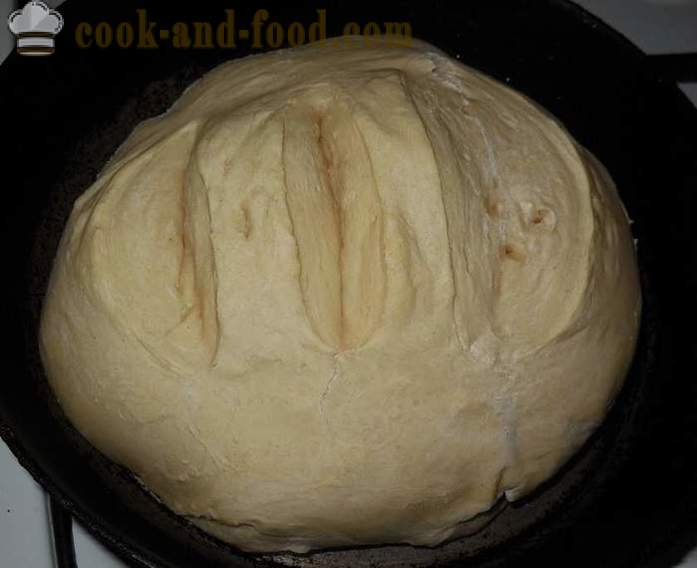 Ako piecť chleba, horčicu doma - vynikajúce domáce upečený chlieb v rúre - krok za krokom recept fotografiách