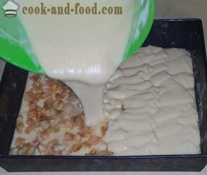 Recept na jablkový koláč v rúre - krok za krokom recept s fotografiou, ako rýchlo a ľahko upiecť jablkový koláč s kyslou smotanou