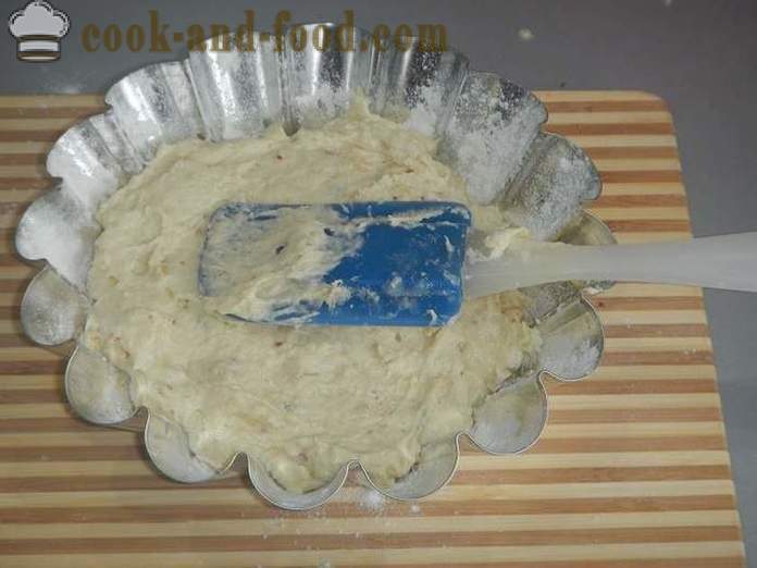Jednoduché orech torta na kefíru - ako variť tortu doma, krok za krokom recept s fotografiami.