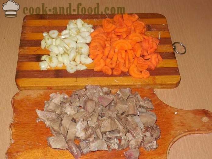 Zeleninový guláš v multivarki, s mäsom a zemiaky - Ako variť hovädzí guláš v multivarki krok za krokom recept s fotografiami.