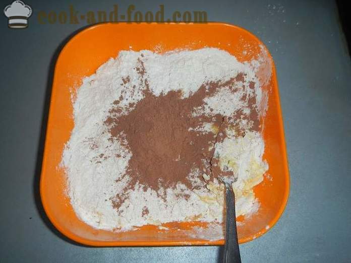 Čokoládový cheesecake Giraffe - ako variť tortu krok za krokom recept fotografiách