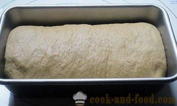 Chlieb bez kvasníc a kvasného jogurt, pečené v rúre - pšenica - ražný, domáci jednoduchý recept s fotkou