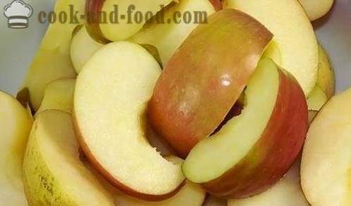 Kačica s jablkami, pečený v rúre, recept s fotografiou (krok za krokom)
