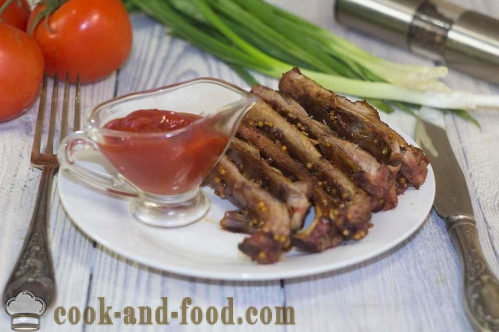 Atypické riadu: bravčové mäso s horčicovou omáčkou - VIDEO recepty doma