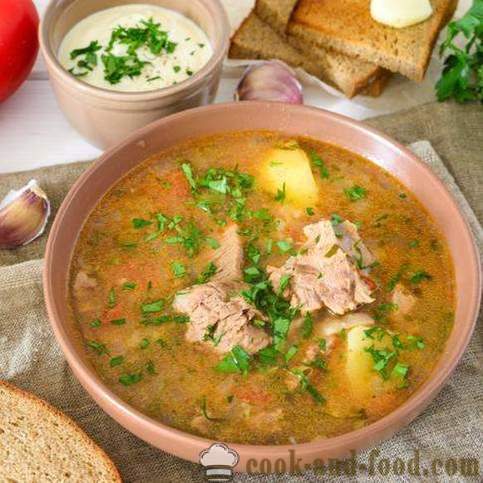 Recept na polievku Kharcho doma