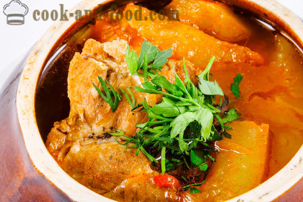 Gruzínska kuchyňa: chakhokhbili Chicken - video recepty doma