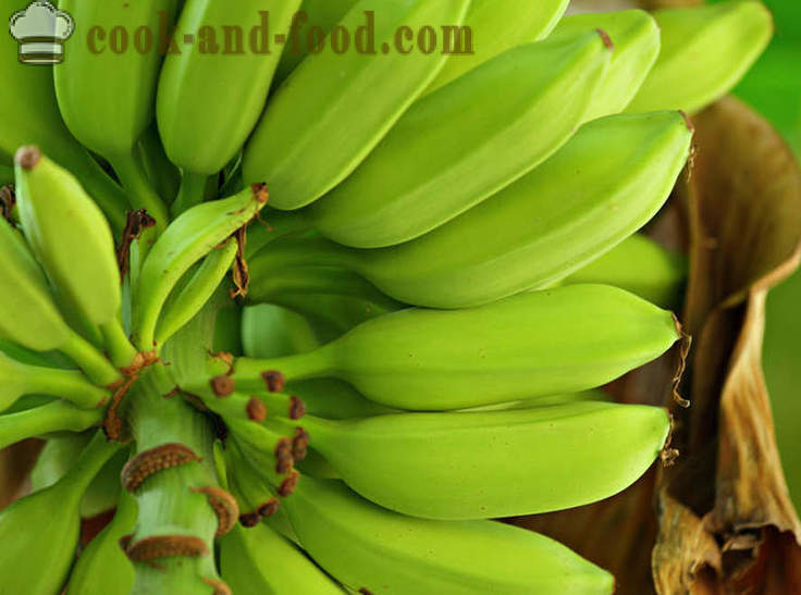 Banana: Africkej a ázijské dezert polievka - video recepty doma