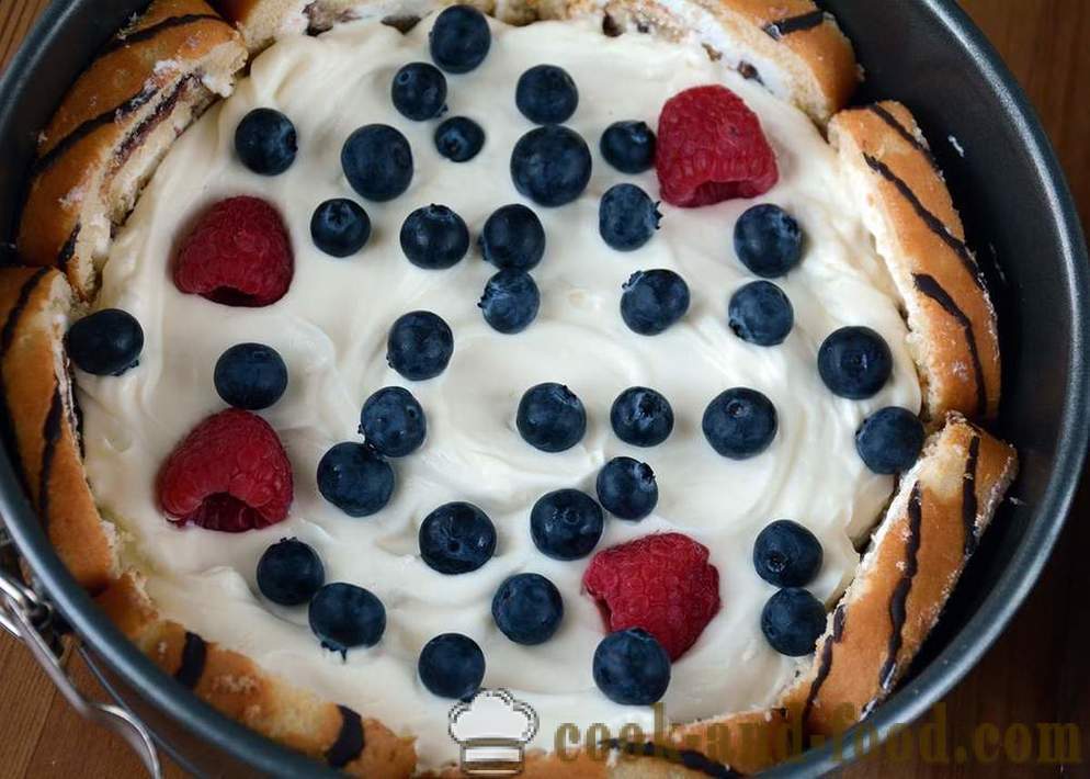 Berry cheesecake po dobu 20 minút - video recepty doma