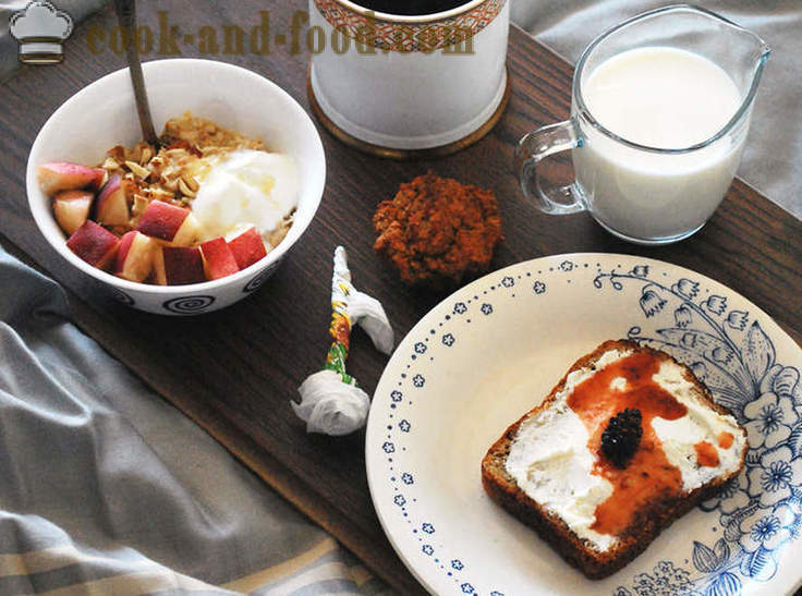 Ideálne raňajky: Sedem jednoduché recepty - video recepty doma