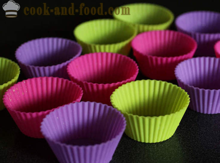 Multi-farebné plechovky na muffiny - Video recepty doma